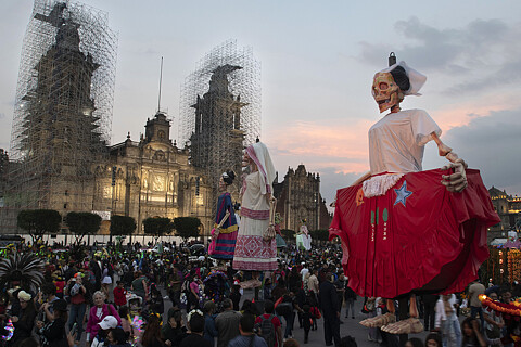 OFRENDA Gigante en Ciudad de México